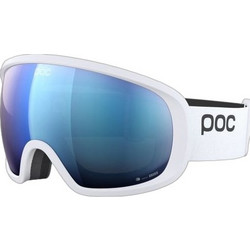 Poc Fovea Cat2 Μάσκα Σκι & Snowboard Ενηλίκων Λευκή με Φακό Καθρέπτη Μπλε
