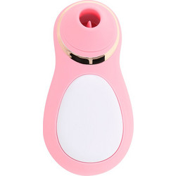 Ohmama Tongue Vibrator Κλειτοριδικός Δονητής 10.5cm Ροζ Λευκός