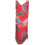 Billy's Fashion Midi Καλοκαιρινό Καθημερινό Φόρεμα Floral Κόκκινο 24054-3