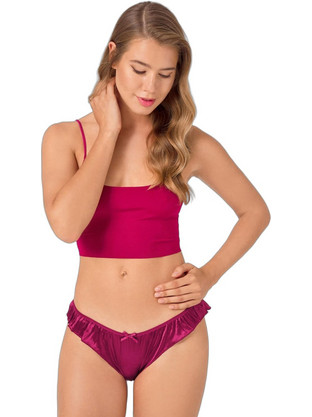 Cottonhill Γυναικείο Sexy String Κόκκινο CH0127