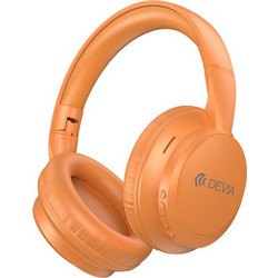 Devia JH-820 Lite1 Ασύρματα Bluetooth Ακουστικά Over Ear Πορτοκαλί