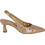 JB Martin Limba Γόβες Slingback Λουστρίνι με Λεπτό Χαμηλό Τακούνι Μπεζ ANJ536-324