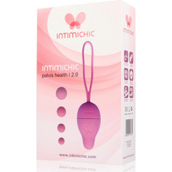 Intimichic 2.0 Σετ Κολπικές Μπάλες Ροζ 5τμχ