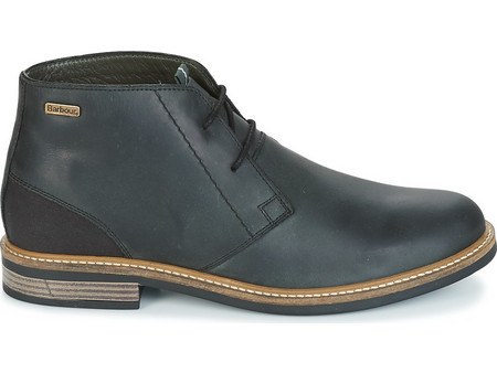 Barbour Readhead Ανδρικά Μποτάκια Δερμάτινα Navy Μπλε MFO0138-BK11