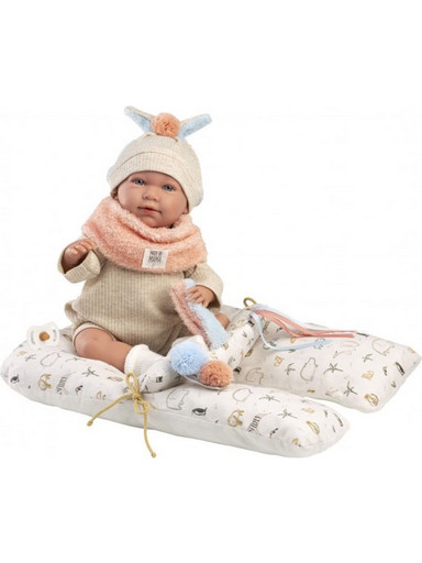 Llorens Crying Baby Mimi with Pillow 74128
