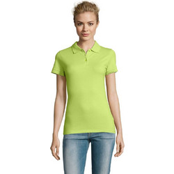Sol's Γυναικεία Μπλούζα Polo Κοντομάνικη Lime 11347
