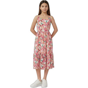 S.Oliver Παιδικό Φόρεμα Floral Ροζ Κόκκινο 2177209.04A5 S.Oliver Παιδικό Φόρεμα Floral Ροζ Κόκκινο 2177209.04A5