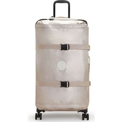 Kipling Spontaneous I7899-48I Βαλίτσα Μεγάλη 78x41x28cm με 4 Ρόδες Ασημί