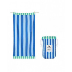 Dock & Bay Blue Sky Πετσέτα Θαλάσσης Microfiber Μπλε 90x200cm