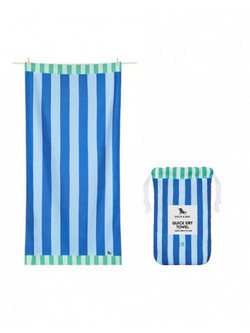 Dock & Bay Blue Sky Πετσέτα Θαλάσσης Microfiber Μπλε 90x200cm