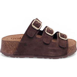 Yokono Γυναικεία Σανδάλια Suede Καφέ WIWI-263
