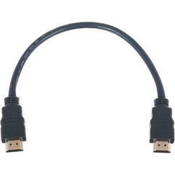 Kramer Electronics Καλώδιο HDMI Male to HDMI Male 0.3m Black C-MHM/MHM-1