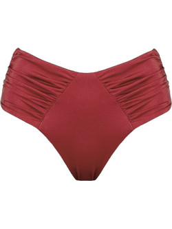 Rock Club Ψηλόμεσο Bikini Slip Μπορντό BP-3378-409