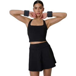 4F Γυναικείο Αθλητικό Crop Top Μαύρο 4FWSS26TFSLF0751-20S