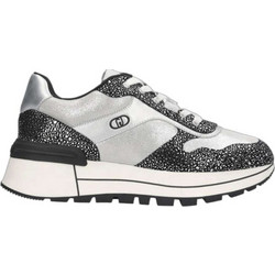 Liu Jo Γυναικεία Sneakers Μαύρα Ασημί BF5047PX746-0000
