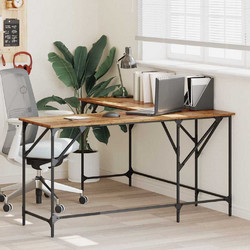 vidaXL Γωνιακό Γραφείο Υπολογιστή Ξύλινο 149x149x75cm 882862