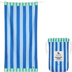 Dock & Bay Cabana Πετσέτα Θαλάσσης Microfiber Μπλε 90x160cm