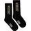 Woodbird Ανδρικές Κάλτσες Ψηλές με Σχέδια Μαύρες 2Pack 2336-051