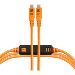Tether Tools CUC15G2-ORG USB-C to USB-C 4.6m Orange