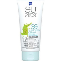 InterMed Euderma Babyderm Βρεφική Αντηλιακή Κρέμα Προσώπου & Σώματος SPF30 200ml