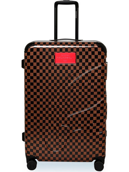 Sprayground Red Redemption CL304 Βαλίτσα Μεγάλη 75x47x28cm με 4 Ρόδες Καφέ
