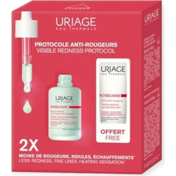 Uriage Roseliane Visible Redness-Neutralizing Smoothing Serum 30ml + Soin Anti-Rougeurs Cream 15ml