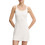 Guess Stella Mini Καλοκαιρινό Καθημερινό Φόρεμα Ριπ Λευκό V6GK11K3181-G018