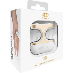 Otouch Yu Finger Vibrator Λευκός Κλειτοριδικός Δονητής Δονητής Δακτύλου Χρυσός