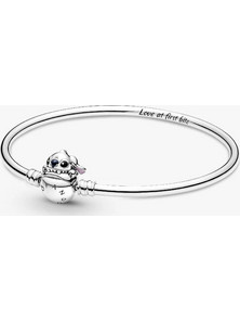 Pandora Disney Γυναικείο Βραχιόλι Βέργα από Ασήμι 925 591683C01