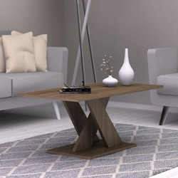 Megapap Marcello Τραπεζάκι Σαλονιού Ορθογώνιο MDF Μ110xΠ55xΥ47cm GP028-0073,4