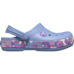 Crocs Toddler Confetti Παιδικά Παπούτσια Θαλάσσης για Κορίτσι Ανατομικά Λιλά 212524-4ZA