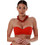 Bluepoint Bikini Top Strapless με Ενίσχυση Κόκκινο 26066093D-07