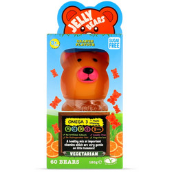 Jelly Bears Omega 3 για Παιδιά Πορτοκάλι 60 Ζελεδάκια