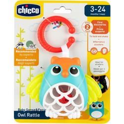 Chicco Owl Κουδουνίστρα για 3+ Μηνών