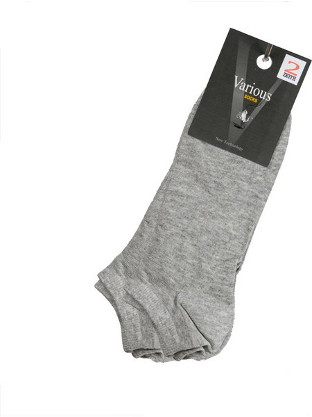 Dream Socks Ανδρικές Κάλτσες Κοντές Γκρι 2Pack 90