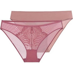 Dorina Γυναικεία Slip με Δαντέλα 2Pack FXBF0071LA189-2X0518