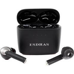Esdras TWS38 Ακουστικά Bluetooth In Ear Black
