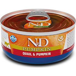 Farmina N&D Pumpkin Grain Free Adult with Quail & Pumpkin 30x70gr | 8606014105100]