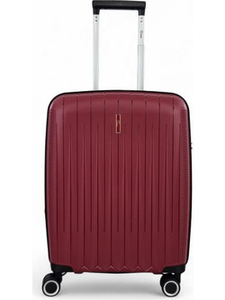 Rain RB80152C Βαλίτσα Καμπίνας 55x40x20cm με 4 Ρόδες Μπορντό