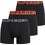 Superdry Ανδρικά Μποξεράκια Σετ 3Pack Μαύρα M3110475A-13A