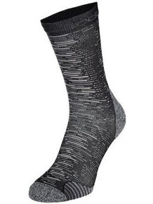 Odlo The Ceramicool Ανδρικές Κάλτσες Ψηλές με Σχέδια Γκρι 763039-15000