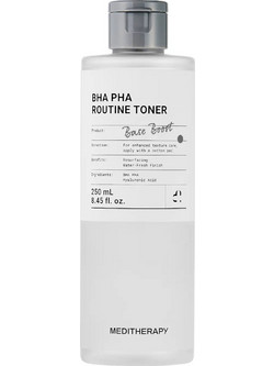 Meditherapy BHA & PHA Routine Toner 250ml