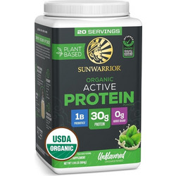 Sunwarrior Active Unflavoured Φυτική Πρωτεΐνη Χωρίς Λακτόζη & Γλουτένη 884gr
