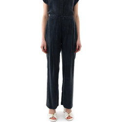 High Ψηλόμεσο Υφασμάτινο Γυναικείο Παντελόνι Relaxed Εφαρμογή Μαύρο 1651.810.0006