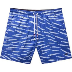 Napapijri Ανδρικό Μαγιό Σορτς με Σχέδια Royal Blue NP0A4GBSFH11