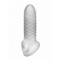 Perfect Fit Fat Boy Checker Κάλυμμα Επιμήκυνσης Πέους 14cm Clear