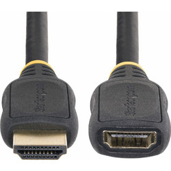StarTech Καλώδιο HDMI 2.0 HDMI Male to HDMI Female 0.5m Black HD2MF18INL