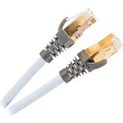 Supra S/FTP Cat.8 Καλώδιο Δικτύου Ethernet 20m White