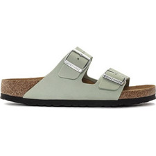 Birkenstock Arizona Δερμάτινα Γυναικεία Σανδάλια Ανατομικά Πράσινο Mint 1024213