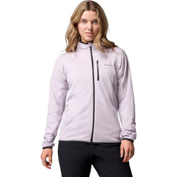 Columbia Γυναικεία Ζακέτα Fleece Κοντή με Φερμουάρ Λιλά 2136233-551